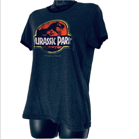 Universal Studios Theme Park Jurassic Park Shirt - Picture 2 of 5